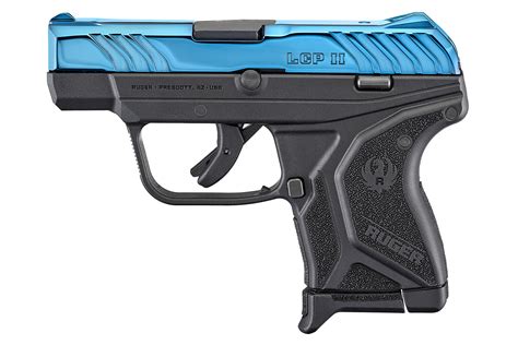 Ruger Lcp Ii 380 Acp Carry Conceal Pistol With Polished Sapphire Slide