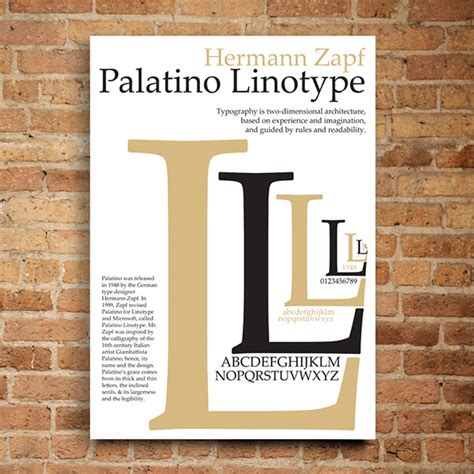 Typeface Poster Design On Behance