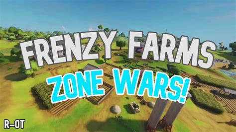 🏆zone wars 🌾frenzy farms fortnite creative map code dropnite