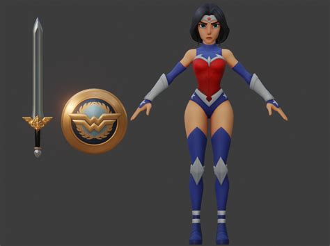 Wonderwoman Bloodlines Multiversus By Jokerxjester On Deviantart