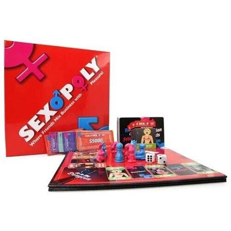 Sexopoly Sex Game Adult Board Games For Lovers Foreplay Creative