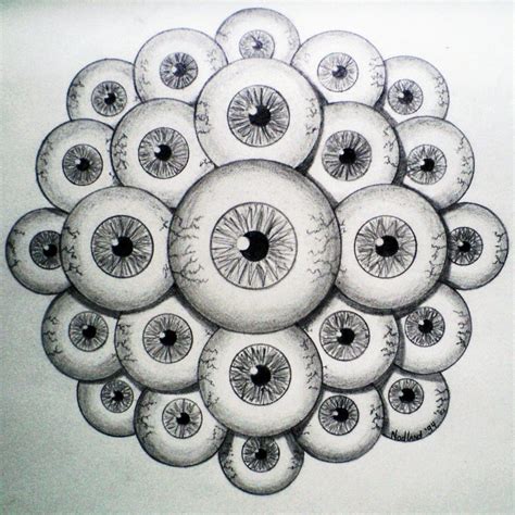 Nodland Designs Eyeball Art Eyeball Drawing Dark Art Drawings