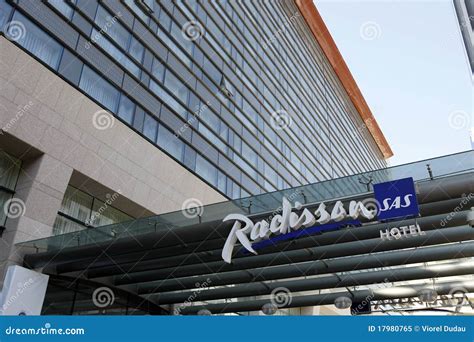 Hotel De Radisson Sas Imagen Editorial Imagen De Costoso 17980765