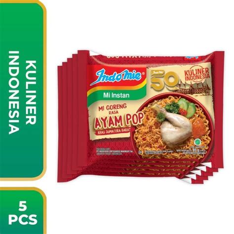 Jual Indomie Goreng Rasa Ayam Pop 85gr X 5pcs Di Seller Aneka Jaya
