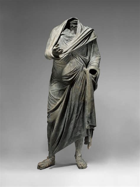 Bronze Statue Of A Man Greek Hellenistic The Metropolitan Museum