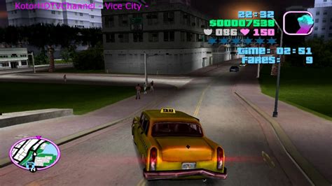 Gta Vice City 100 Pc Walkthrough Part 3 Taxi Mission 100 Fares