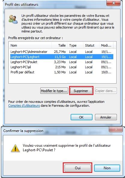 Windows Supprimer Correctement Un Profil Utilisateur Windows Client My Xxx Hot Girl