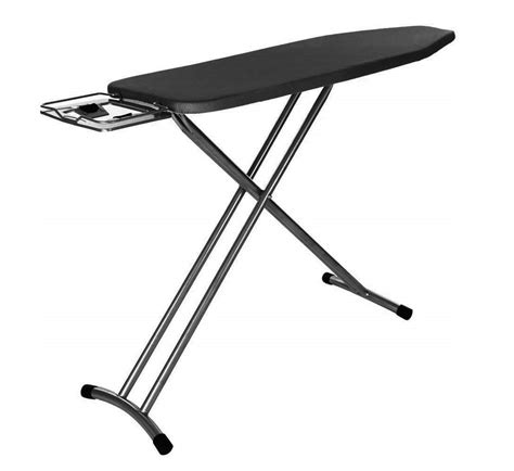 Black Folding Iron Board Press Stand With Adjustable Height