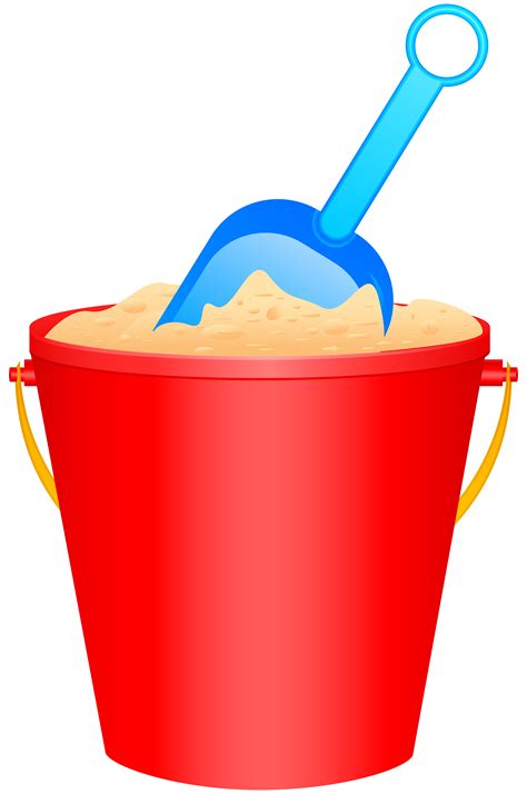 Beach Bucket Clipart Free Download On Clipartmag