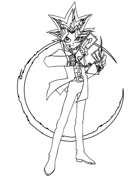 Coloring Pages Yugioh Yu Gi Oh Coloring Pages To Download And Print For Free Taman Ilmu