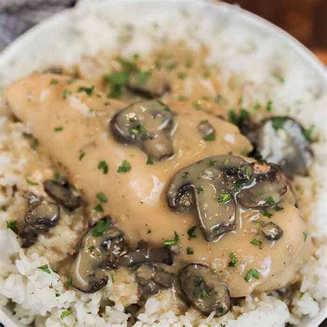 Crock Pot Smothered Chicken Smothered Chicken With Mushrooms