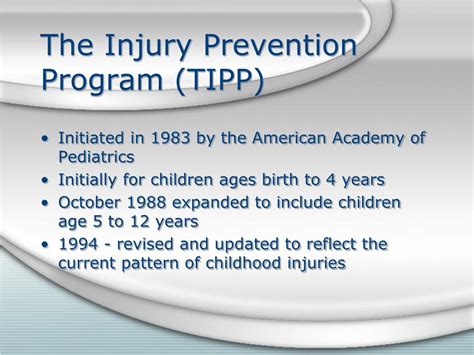 Ppt Injury Prevention Powerpoint Presentation Free Download Id553203