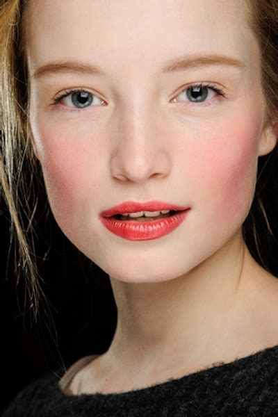 The Chic Flushed Cheek For Fall Says Michael Kors