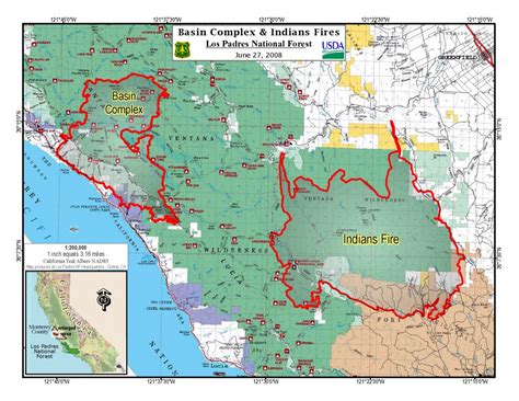 Updated Map Of Detwiler Fire Near Mariposa Ca Wednesday Afternoon