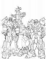 Desene cu Transformers de colorat planșe și imagini de colorat cu