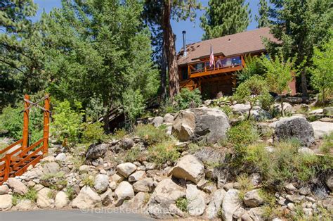 Donner lake east end beach in donner memorial state park is one block from donner lake vacation cabin rentals. Donner Lake Cabin - Rustic - Exterior - Other - by Tahoe ...