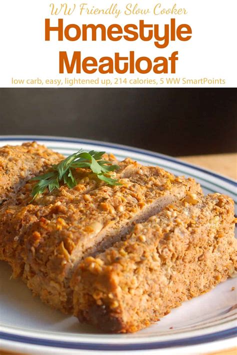 Slow Cooker Homestyle Meatloaf Recipe Simple Nourished Living
