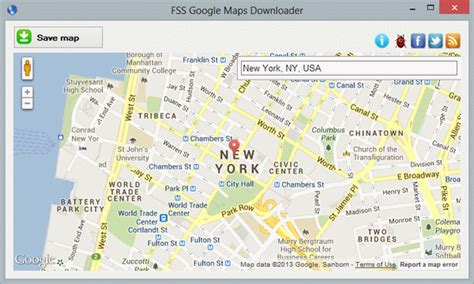 Saving a map is pretty simple — to start, move the map to the location that you want to save for offline use. FSS Google Maps Downloader 2.0.8.1 | Map Software ...