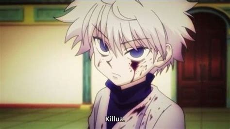 Killua With Blood On His Face Killua Anime