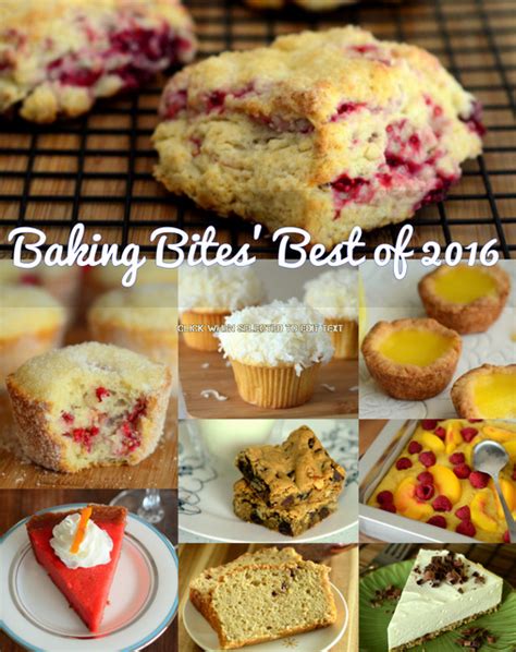 Baking Bites' Top 10 Recipes of 2016 - Baking Bites