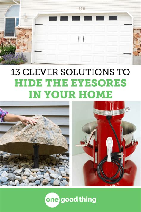 13 Clever Solutions That Will Hide The Eyesores Around Your House