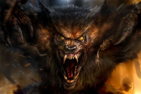 Wolf Beast Chris Scalf Werewolf Art Werewolf Beast
