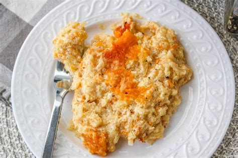 Slow Cooker Cheesy Hash Brown Casserole