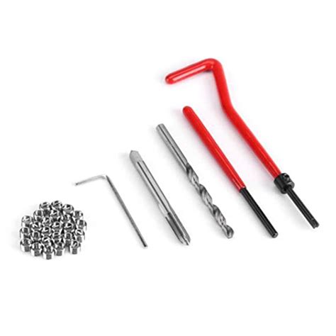 Fansport Helicoil Kit M Thread Repair Kits Portable Repair Tool Set Thread Helicoil Cars