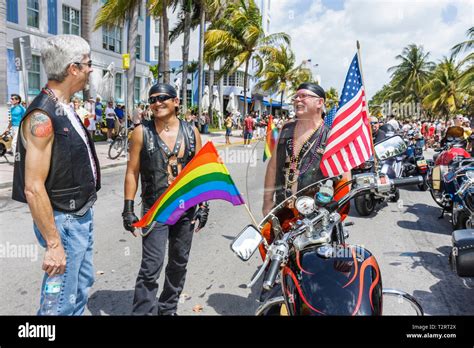 Gay pride bikers hi-res stock photography and images - Alamy