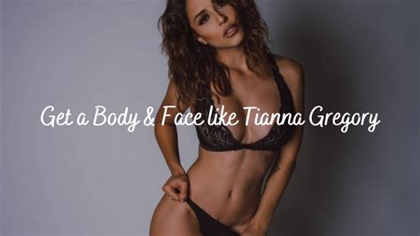 Get A Body Face Like Tianna Gregory Subliminal Audio Youtube