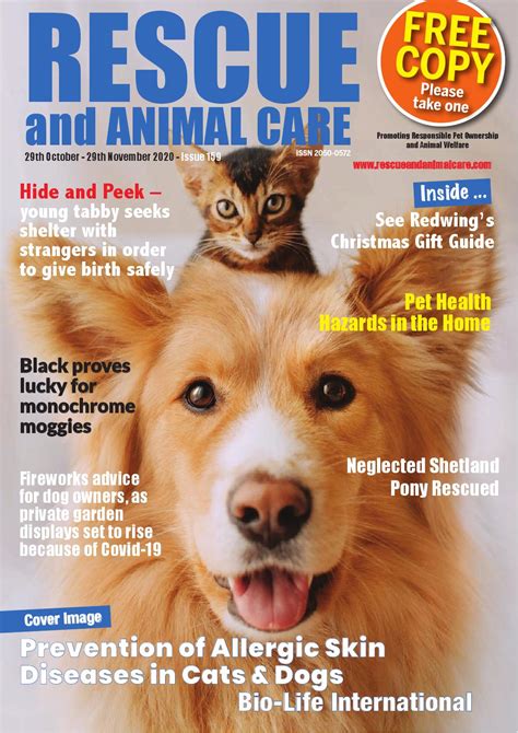 Rescue And Animal Care Magazine 29th October 29th November 2020 Issue
