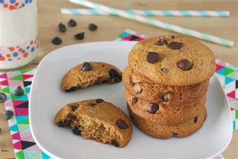 Galletas Integrales Con Chips De Chocolate Y Miel Receta De Postre