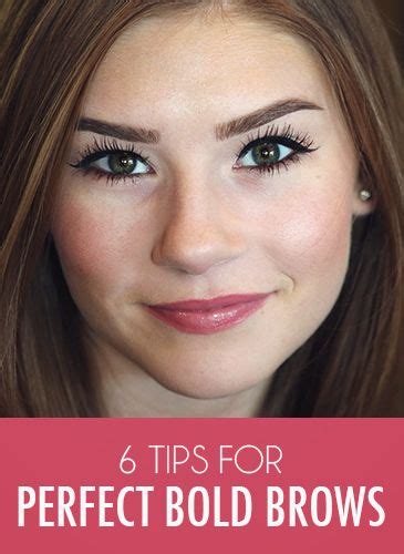 New Post On The Blog 6 Tips For Perfect Bold Brows Bold Brows Beauty Tutorials Messy Bun