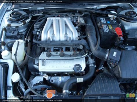 30 Liter Sohc 24 Valve V6 Engine For The 2000 Mitsubishi Eclipse
