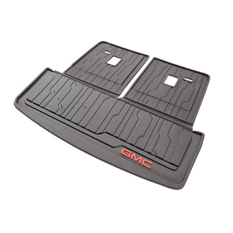 Gm Accessories 84938211 Integrated Cargo Liner In Jet Black With Gmc