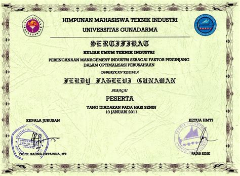 Pada tutorial ini kita membagi dua pekerjaan yaitu: Welcome to Gunawan Corp.: Kumpulan Sertifikat dari kampus
