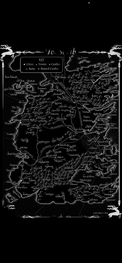 Map Of Westeros Westeros Map Westeros Map