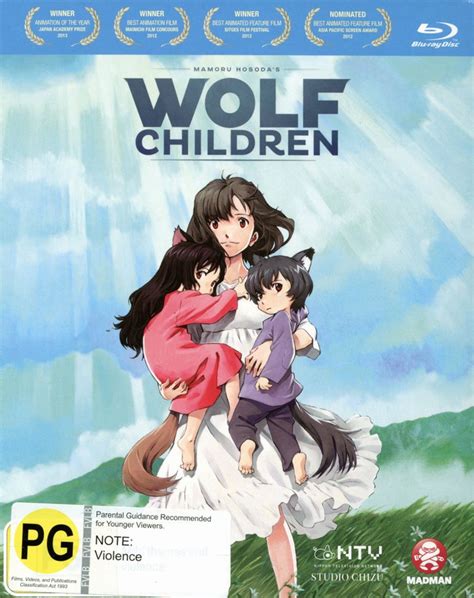 Wolf Children ~ Blu-ray | Wolf children, Wolf children ame, Anime movies