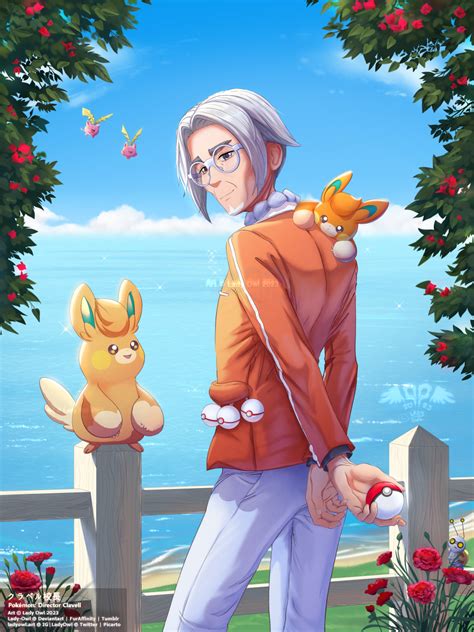 Pokemon Director Clavell By Lady Owl On Deviantart