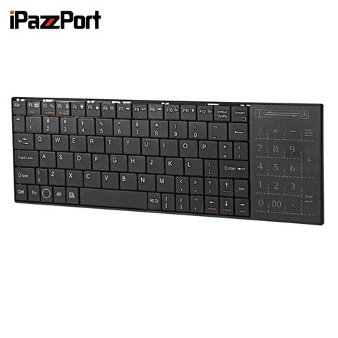 Ipazzport Kp 810 25btt Bluetooth 30 Wireless Keyboard With Built In