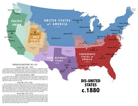 Dis United States Of America Circa 1880 Ueastgazelle6249