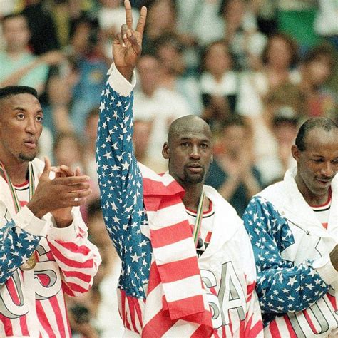 Michael Jordans 1992 Olympic Dream Team Jacket Sports Memorabilia Auction