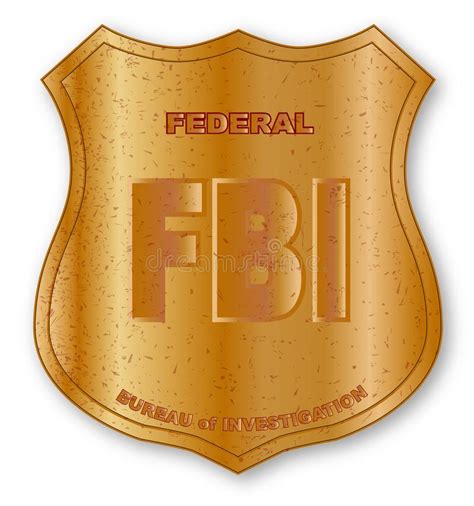 110 mm x 63 mm. FBI Ausweis stock abbildung. Illustration von zeichnung ...