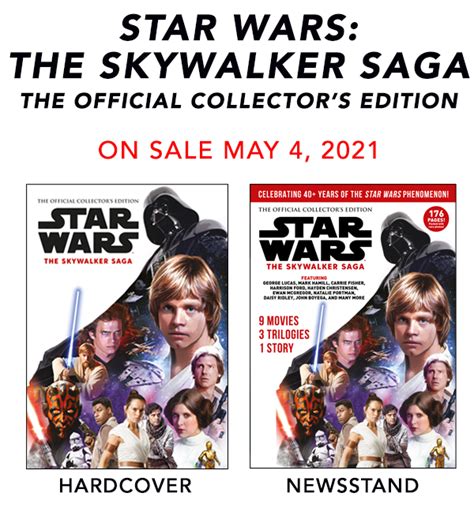 Star Wars The Skywalker Saga The Official Collectors Edition Book