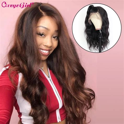 Glueless Lace Front Human Hair Wigs Pre Plucked With Baby Hair No