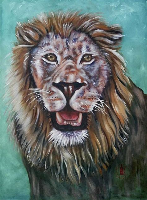 Lion Of Judah Painting By Sheri Shirangi Fine Art America