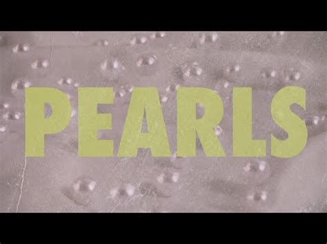 Jessie Ware Pearls Lyric Video Youtube