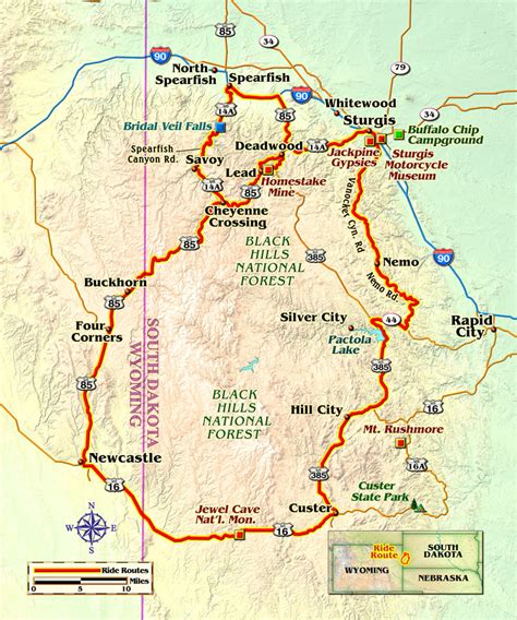 Westward Expansion Map Black Hills Map Easy Bryan Heak1940