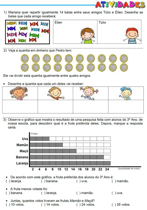 Atividades Para Educadores 2º Ano Atividades Matemáticas