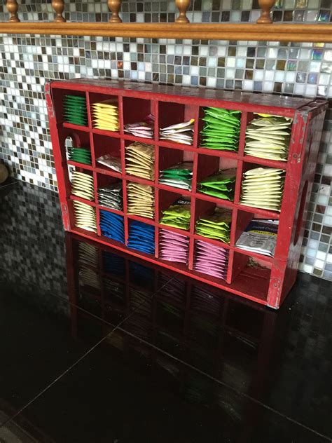 Everyone needs a tea organizer like this for the office, for the classroom and for the home. Pin on Great ideas!!